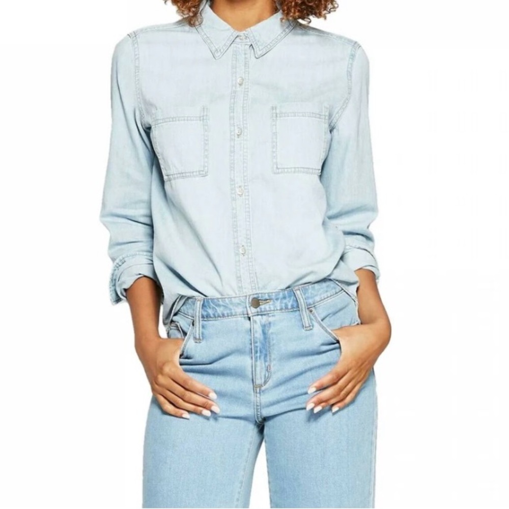 Light Blue Denim Shirt
